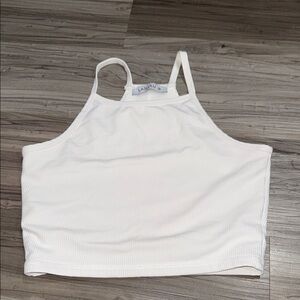Laslulu White Women's Athletic Top